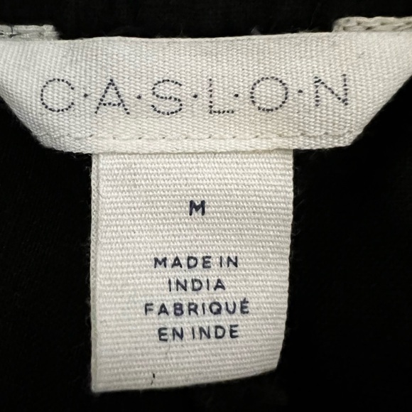 Caslon Linen Black Drawstring 2 1/2 Inch Shorts - Size Medium, NWT - Picture 12 of 14